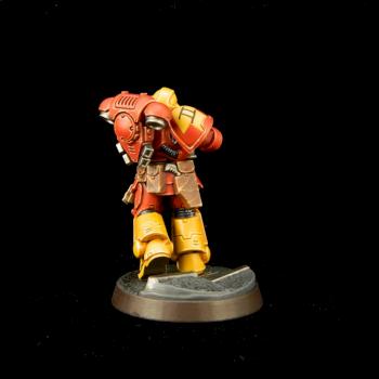 Primaris Intercessor - Fire Lords by falchieyan