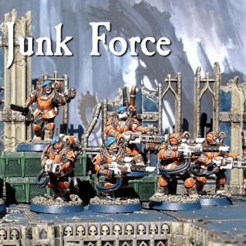 My Tempestus Scion Kill Team: The Junk Force ! by mikebozo