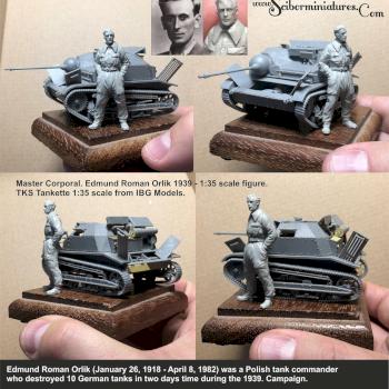1;35 Polish tank crew by Scibor