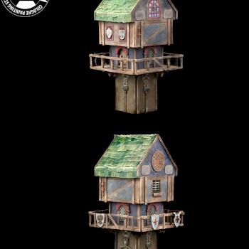 Warhammer FB/AoS medieval house by cologne painting studio