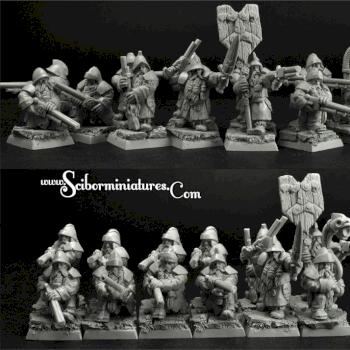 Dwarves gunners by Scibor