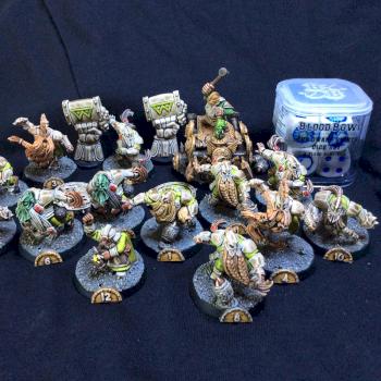 Blood bowl dwarfs by tyyler