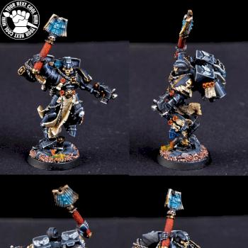 Warhammer 40K Space Marines Chaplain with Jump Pack by cool-minis.com