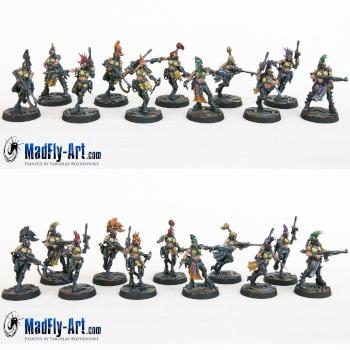 Necromunda Escher Gang by MadFlyArtStudio