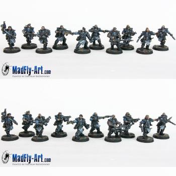 Necromunda Orlock Gang by MadFlyArtStudio