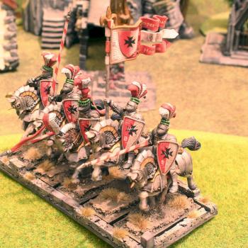 The Ninth Age -Empire of Sonnstahl Electoral Cavalry- by Valknut Painting