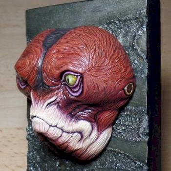 Alien Head by MecRéant