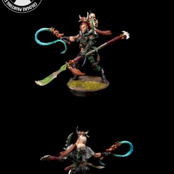 Warhammer 40k Dark Eldar Succubus by cologne painting studio
