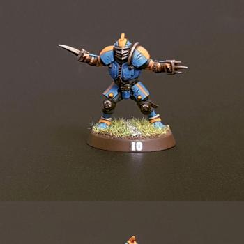 Blood Bowl Human Lineman by Westerbergster