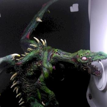 Papa's little chaos dragon-painted by Dracca