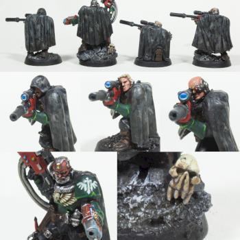 Dark Angels Scout Snipers by Tengku Iskhandar