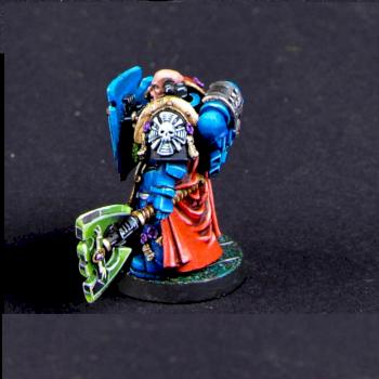 Warhammer 40K Space Marines Ultramarine, Master of the Chapter by cool-minis.com