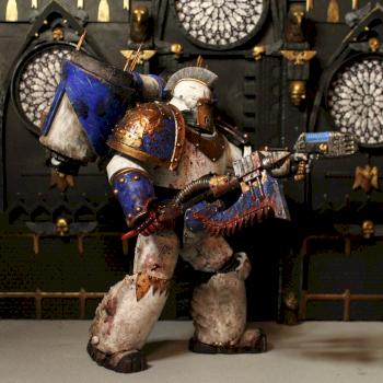 Assault marine of World Eaters(Alternative) by demiurge_rus