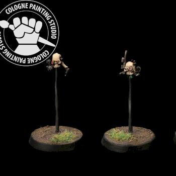 Warhammer 40k servo skulls by cologne painting studio