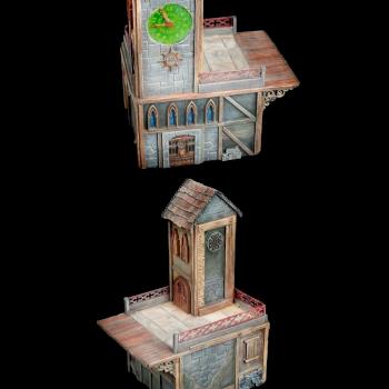 Warhammer FB/AoS medieval chapel by cologne painting studio