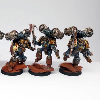 Warhammer 30k Horus Heresey Word Bearers Ashen Circle Space Marines by Jambot
