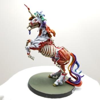 Chromatiz, the Undead Unicorn by ackum
