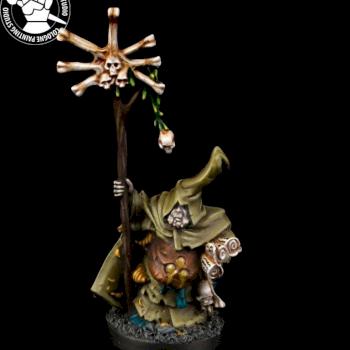 Warhammer FB/AoS Chaos warriors Rotbringers Sorcerer by cologne painting studio