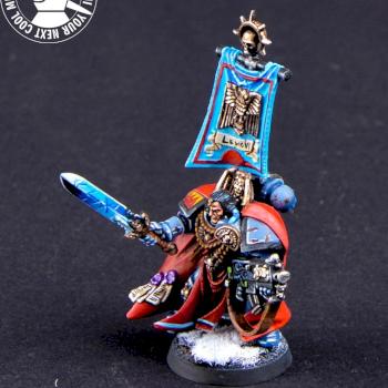 Warhammer 40K Space Marines Space Wolf Wolf Guard Battle Leader by cool-minis.com
