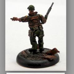 Darkson Designs Captain with modified Thompson by The_Iron_Painter