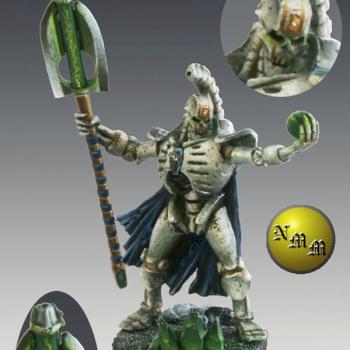 Necron Lord with resurrection orb by nels0nmac