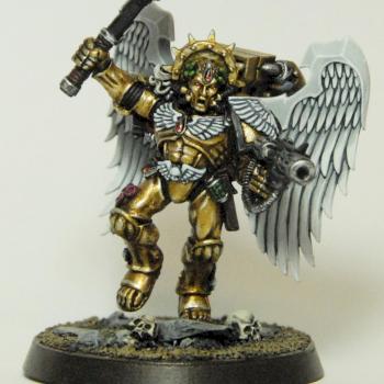 Blood Angels Chapter Master Dante by cyphercodicer1983