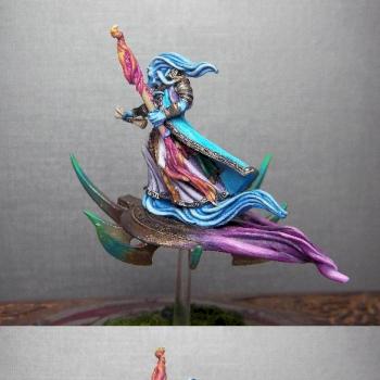 Tzeentch Champion on Disc by Gorgeous_Goblin