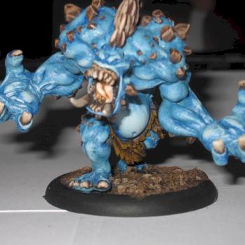 Trollblood Dire Troll by greensamurai