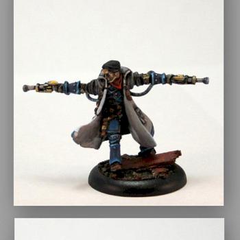 Warmachine Cygnar Warcaster Epic Allistaire Caine by The_Iron_Painter