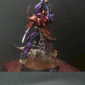 dark eldar kabalite female warrior by avalon008