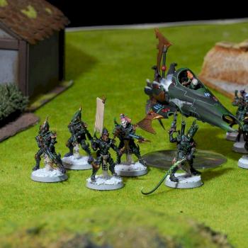 Dark Eldar Kabalite Warriors and Venom by burivuh
