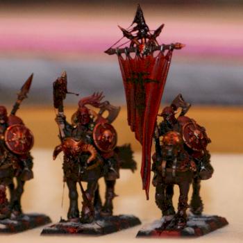 Khorne Marauder Horsemen by The Dark Geeza