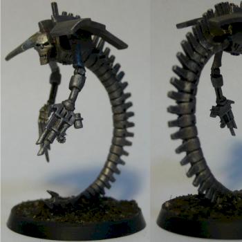 Necron wraiths by Lensen