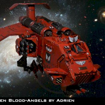 stormraven blood angels by dantedecryde