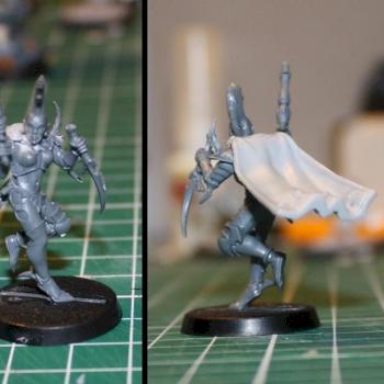 Dark Eldar female Laemassu by Son of the Dragon