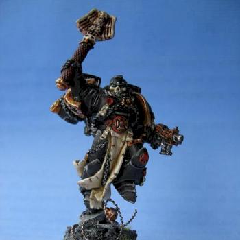 Emperors Fist Space Marine - Chaplain by fraggL