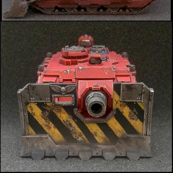 Blood Angel Vindicator by rumplemaster