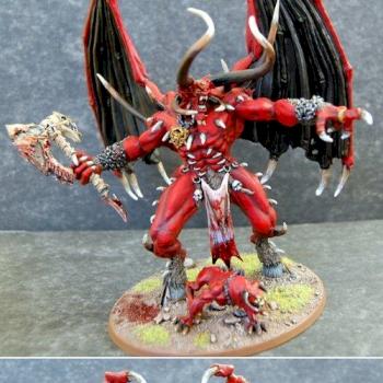 Winged Netherlord MK1 (massive Bloodthirster) by mf_Greg