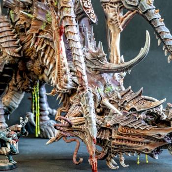 Tyranid Biotitan by chaosanton