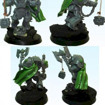 Nurgle Terminator WIP by Rose Model Art