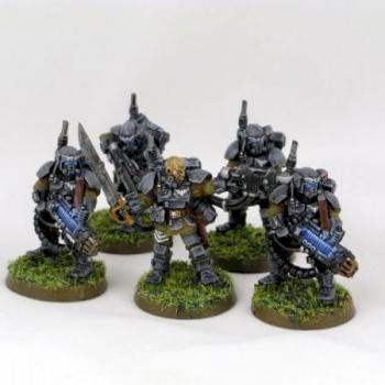 kasrkin squad 1 by Mowso