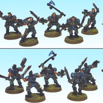 Space wolves scouts by YTY