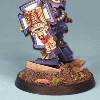 Ultramarines Terminator Captain by Mudski