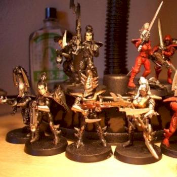My Dark Eldars Warriors by AD19840304