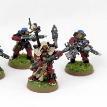 techpriest whith stormtroopers by Mowso