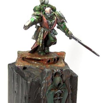 Dark Angel Space Marine Veteran by jarhead