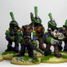Flintloque - Chiens de Finklestein, voltigeurs de Frankfort by lionel.tiyo