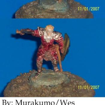 Paladin in tarnished armor by Murakumo
