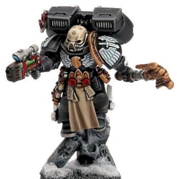 Space Marine Chaplain by picantes pantelones