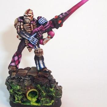 Harlequin Death Jester - classic mini by pariah72